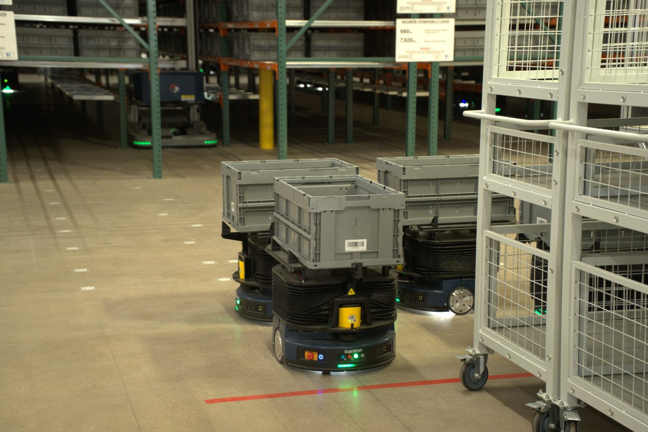 GRITR Sports Opens Next-Gen Robot-Powered Warehouse in Texas 2 warehouse robots