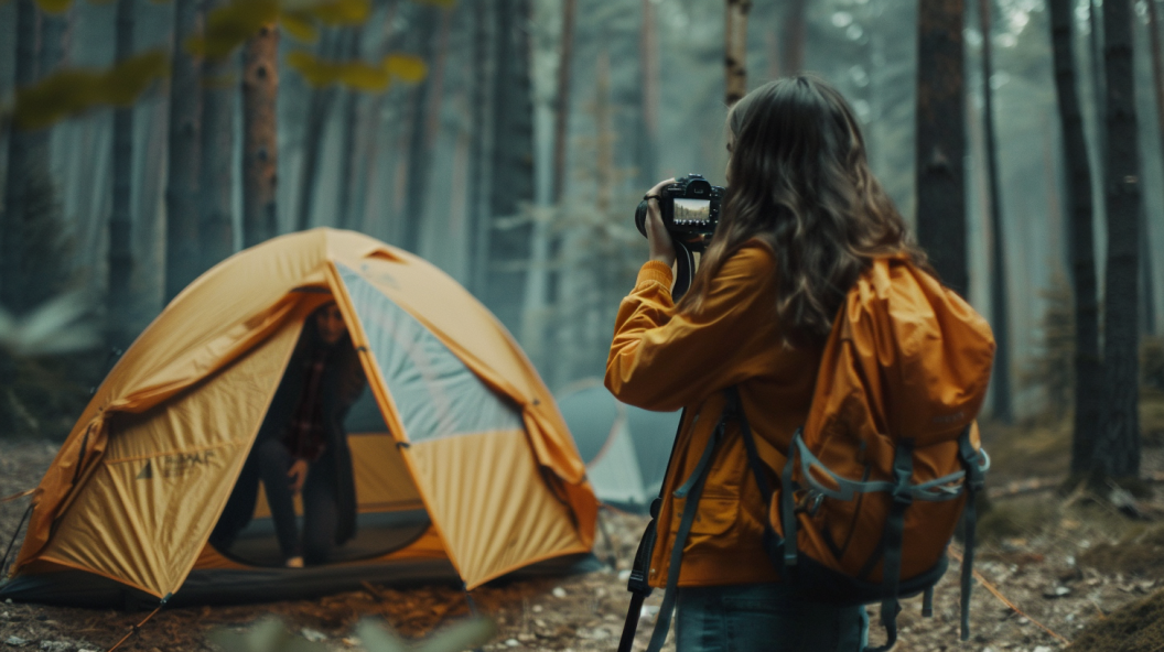 grit.r 2 people in the photo shooting a girl next to a tent in 8cb56ec0 c647 4f48 a0b5 93a4f53fcf44