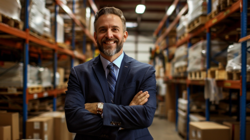 grit.r photo of a happy American businessman in a warehouse a37b5b4c 3885 4991 97b9 5b995194b9f8