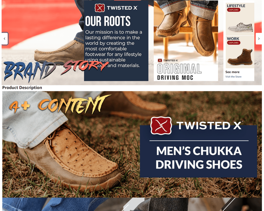 brand story vs a content