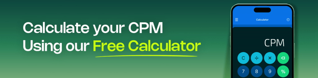 cpm calculator