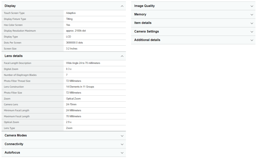 Premium Technical Specifications