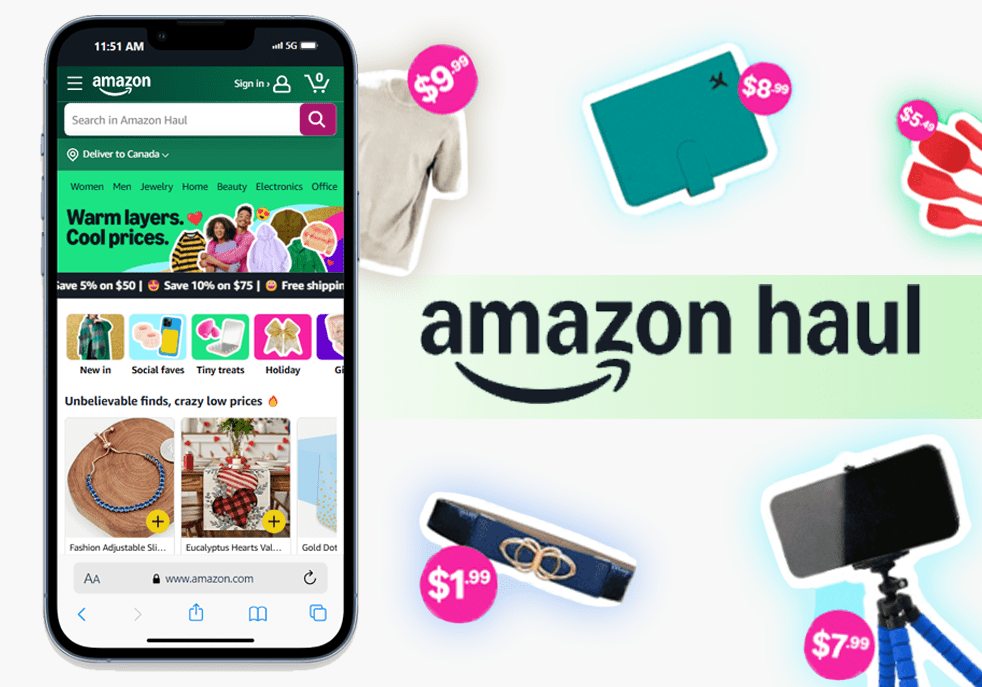 Launch Of Amazon Haul Store Amazon Haul App Finally Available