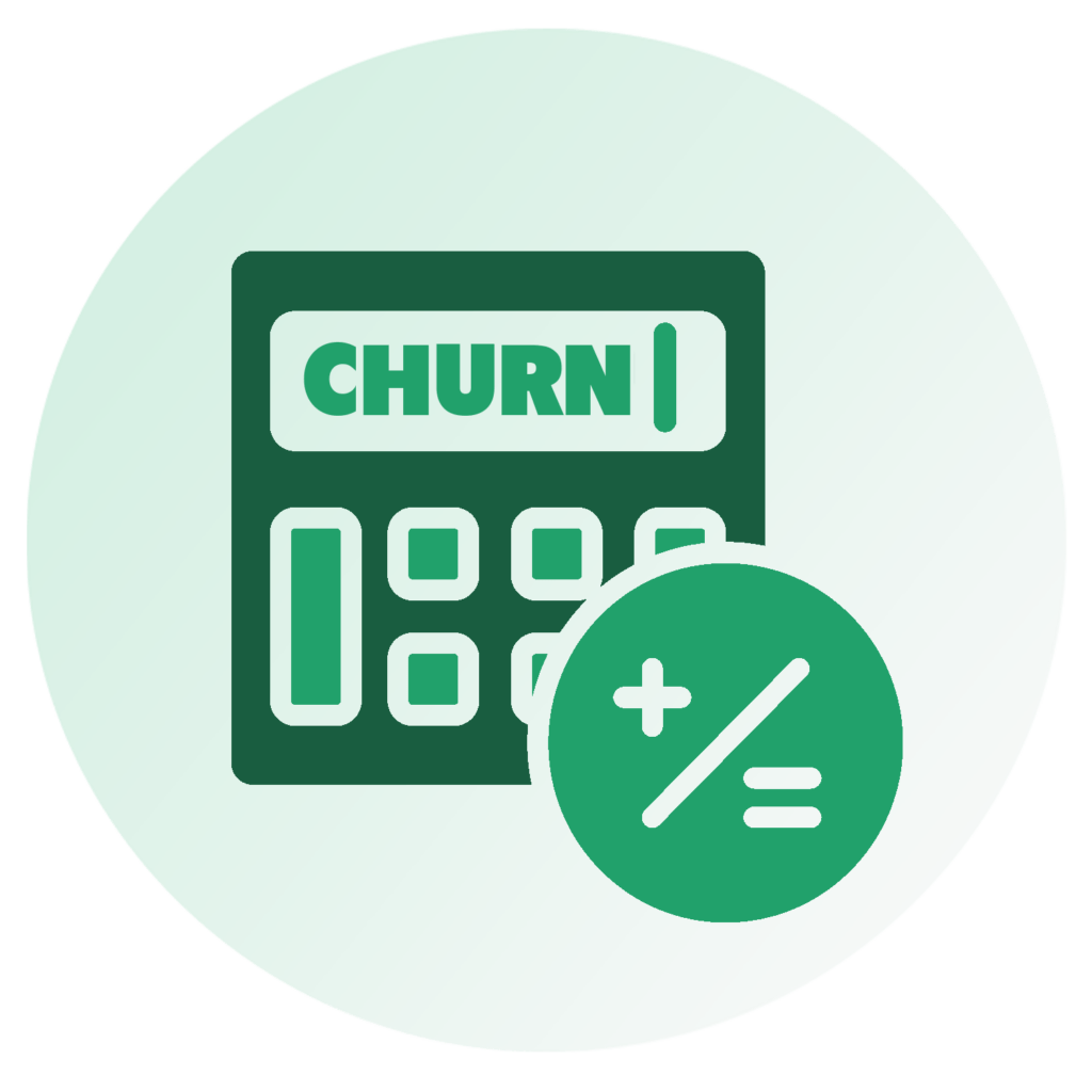 how to calculate churn